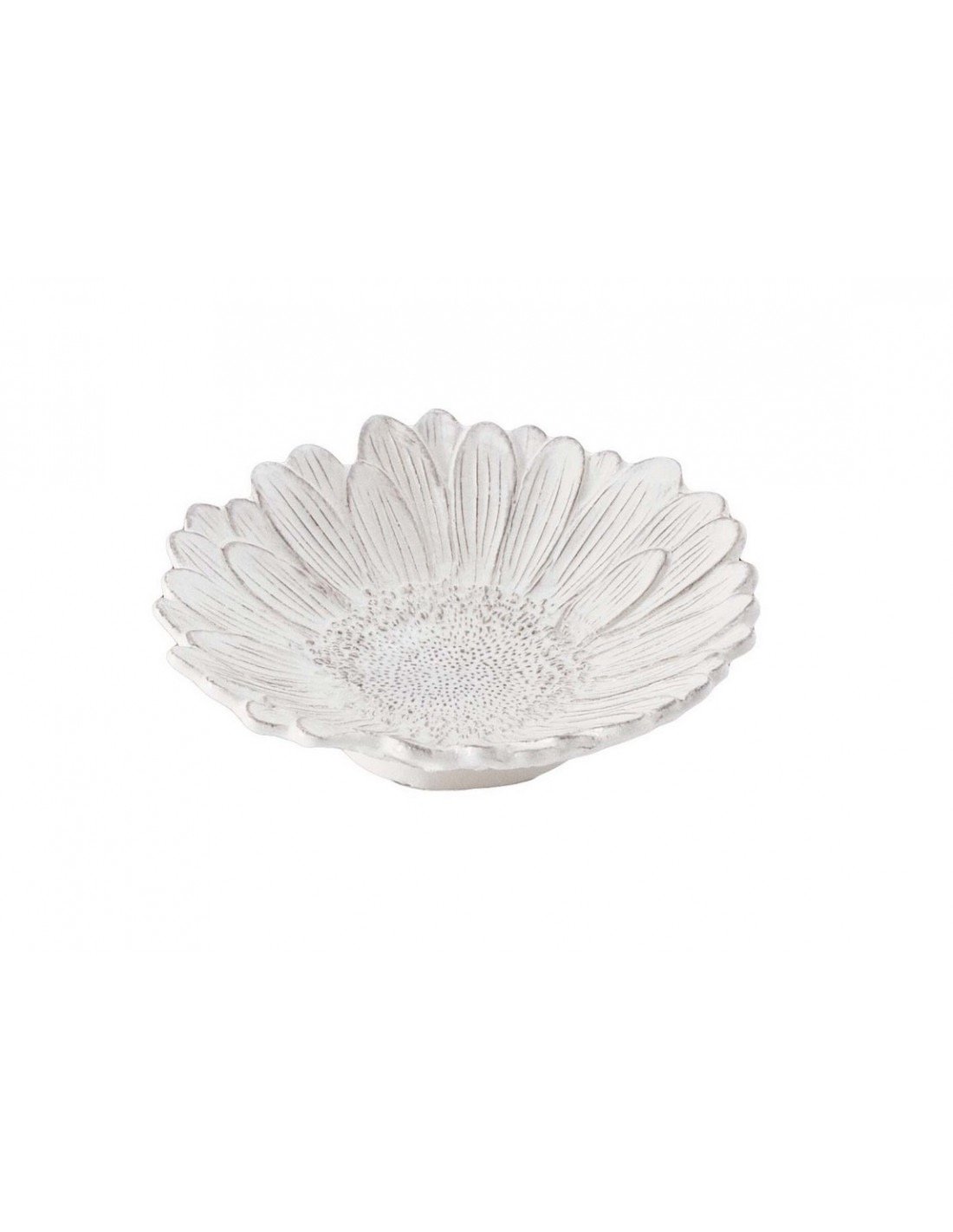 Linea Romantica – Ontbijtkom of serveerschaaltje – Margriet wit