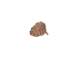 Linea Romantica – Servetring in de vorm van een Margrietje , warm grijs