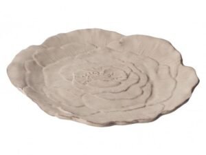 Linea Romantica – Ontbijtkom of serveerschaaltje , Roos wit (afbeelding 2)