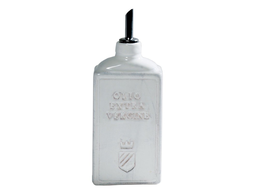 Linea Osteria – Olijfolie Fles keramiek , wit