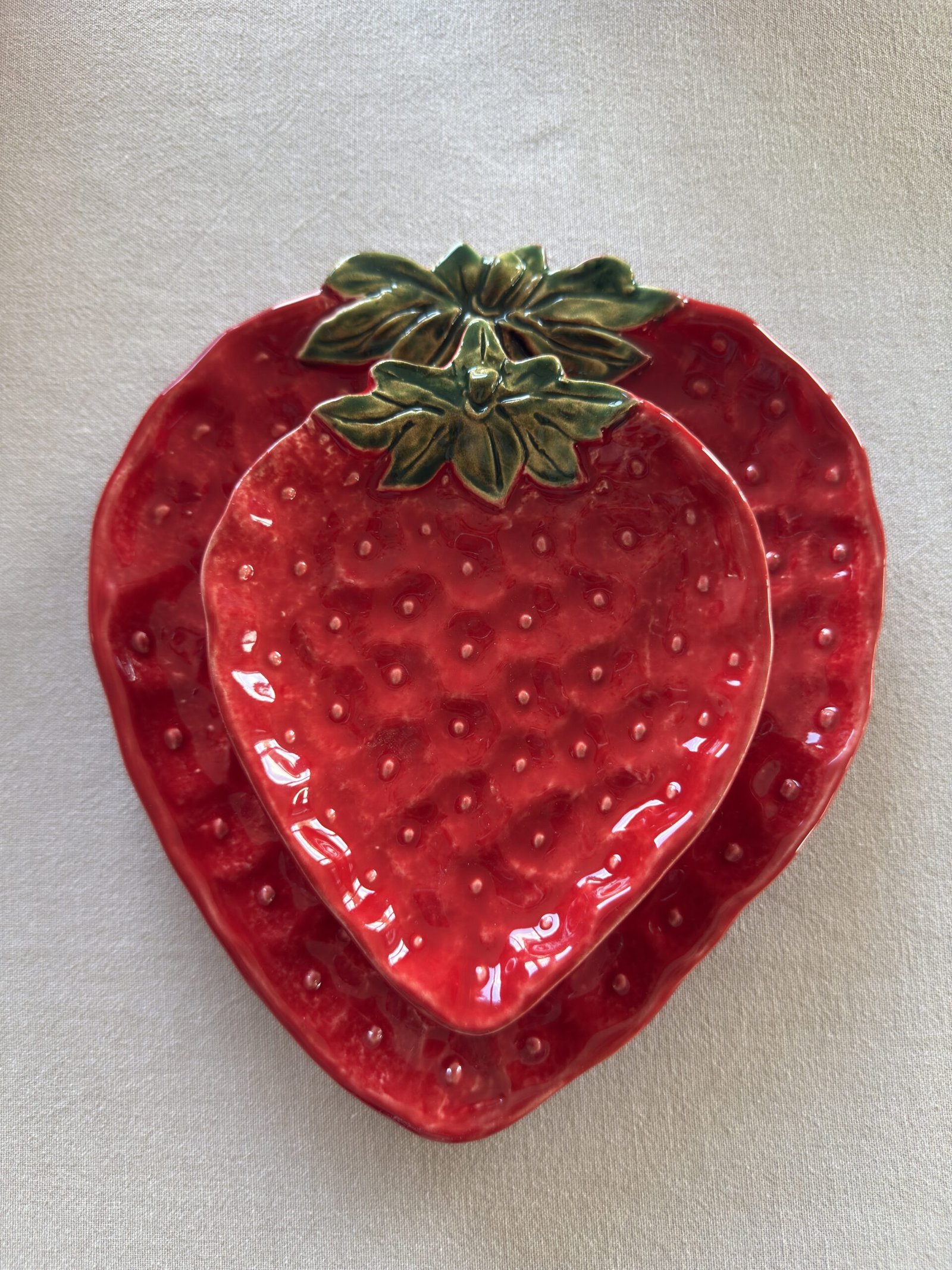 Linea Fragola – Serveerschaal groot ovaal – Aardbei (afbeelding 3)