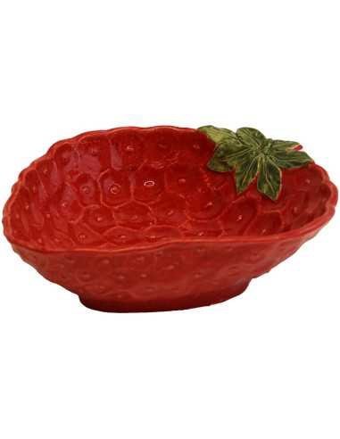 Linea Fragola – Saladeschaal rood – Aardbei