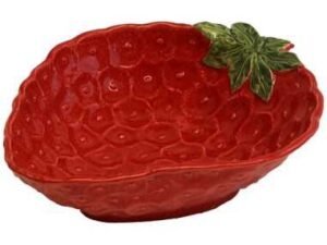 Linea Fragola – Kom keramiek rood – Aardbei